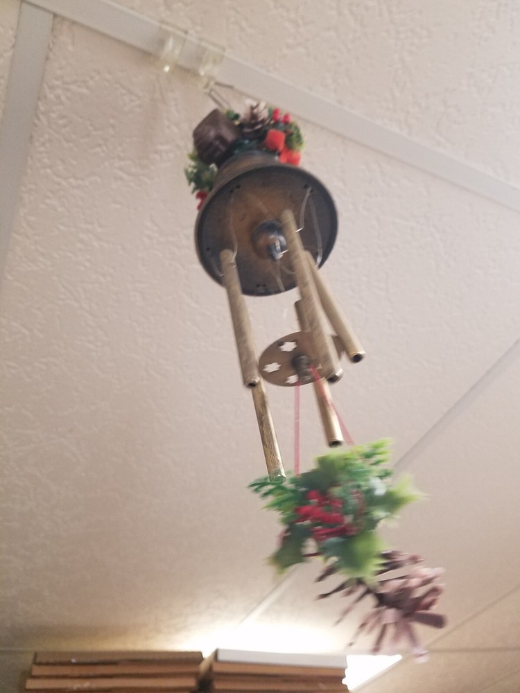 Plastic Liberty Bell Wind Chime (V)