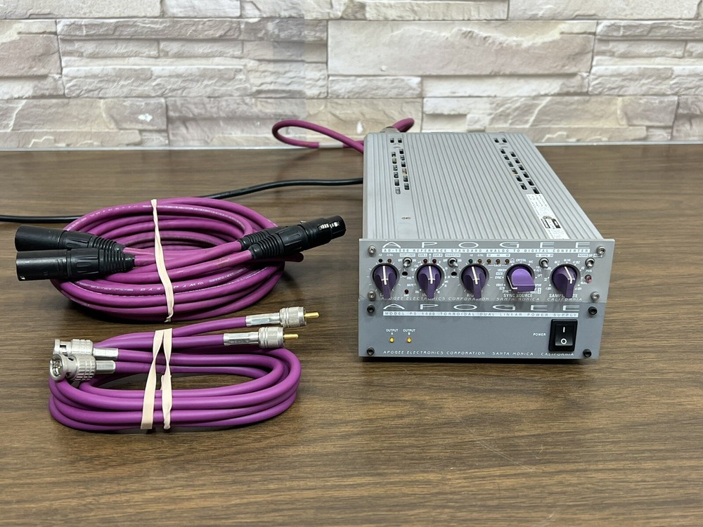 APOGEE AD-1000 REFERENCE STANDARD 20-BIT RESOLUTION AD CONVERTER W/ POWER SUPPLY