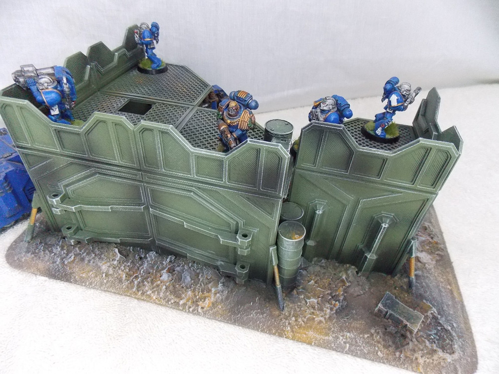 WARGAMING TERRAIN PAINTED