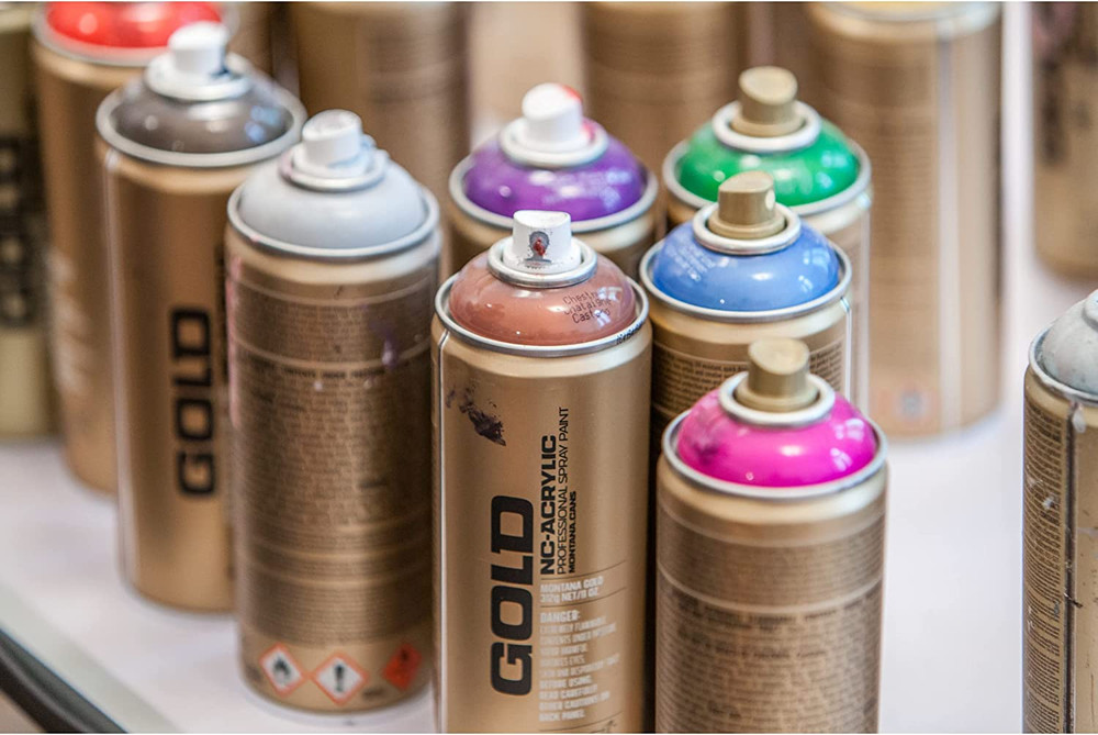 400 Ml Color, Goldchrome Spray Paint