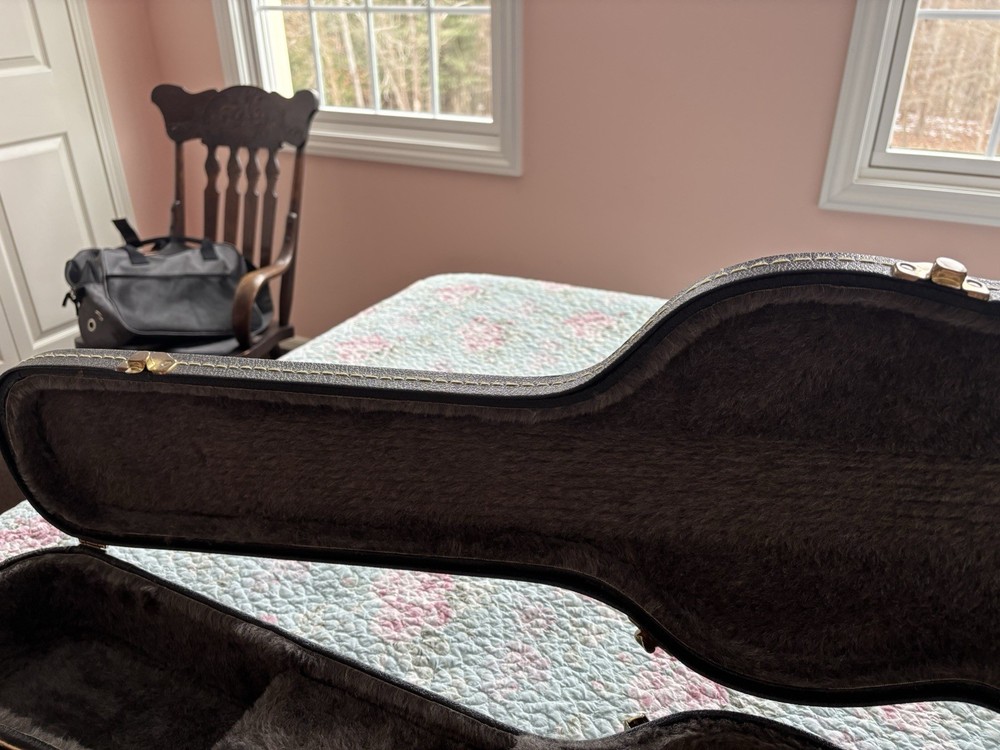 1990's Parlor Guitar Hard Shell Case