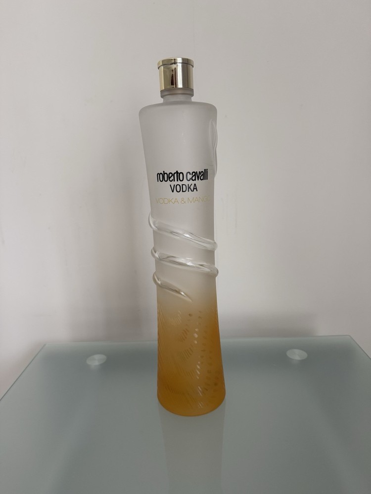 Roberto Cavalli Vodka and Mango  Snakehead EMPTY 1.01L Bottle