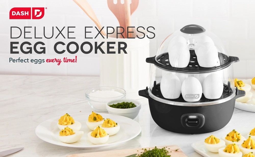 Dash Ultimate Deluxe Egg Cooker with Egg Bite Trays