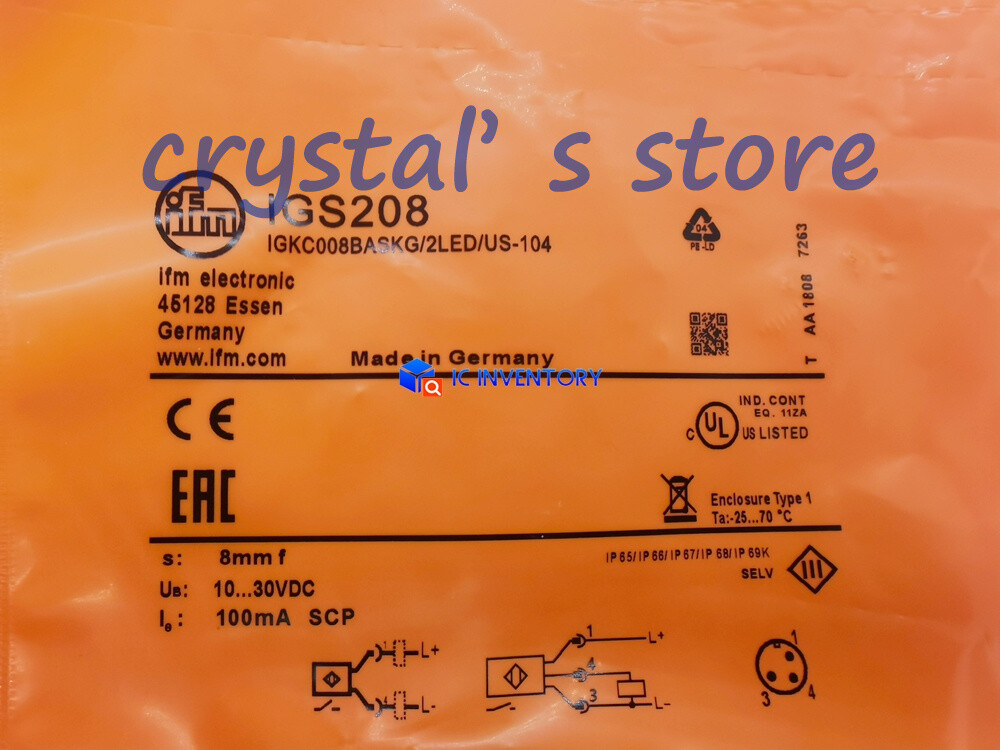 1PCS Brand new ones IFM IGS208 Proximity Switch Sensor