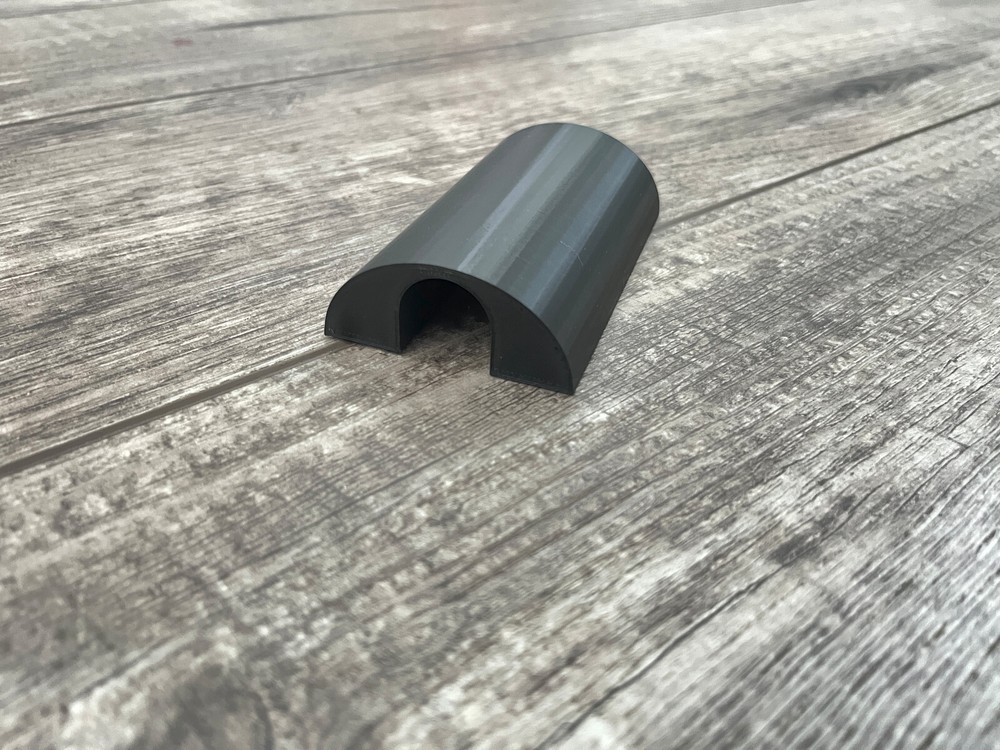 EV Charging Cable Cover Garage Door Pass Through - 3D Printed