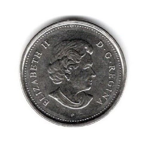 2005 Canada Five Cent Beaver Coin