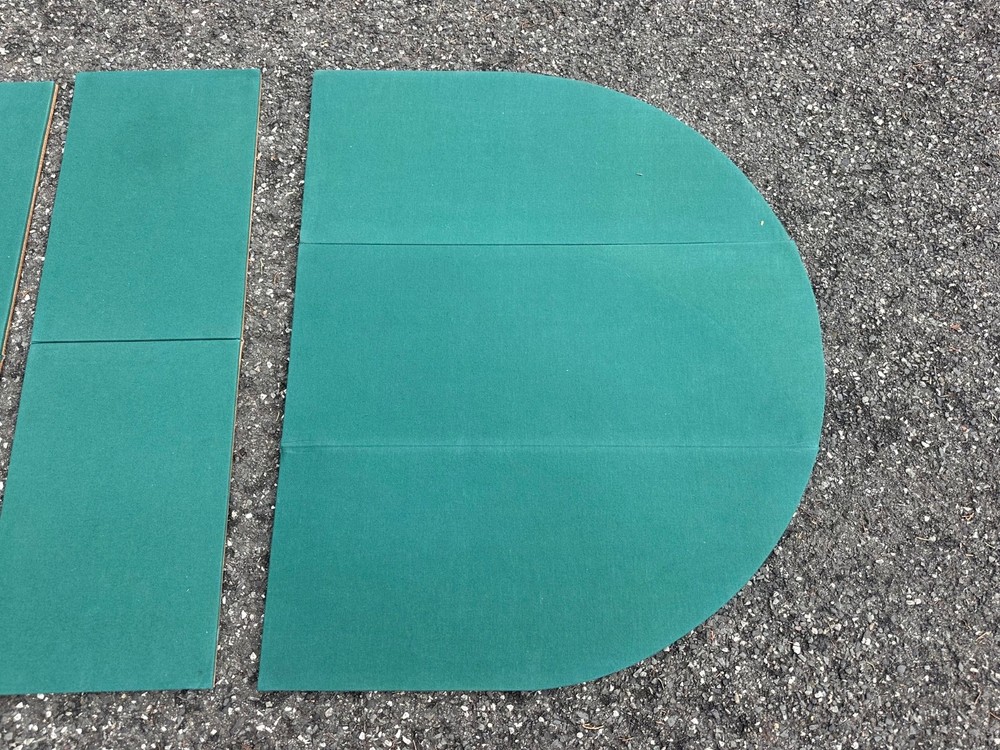 Poker Table Topper, Folding, Green Felt