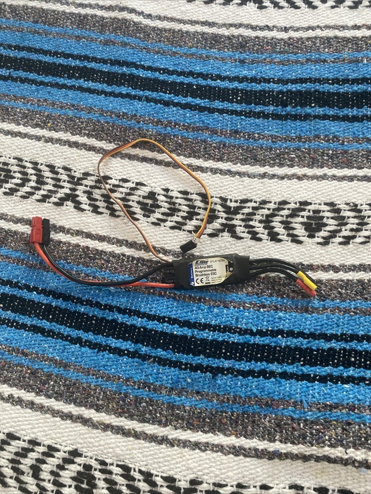 E-FLITE 40-Amp BEC Programmable Brushless ESC: EC3