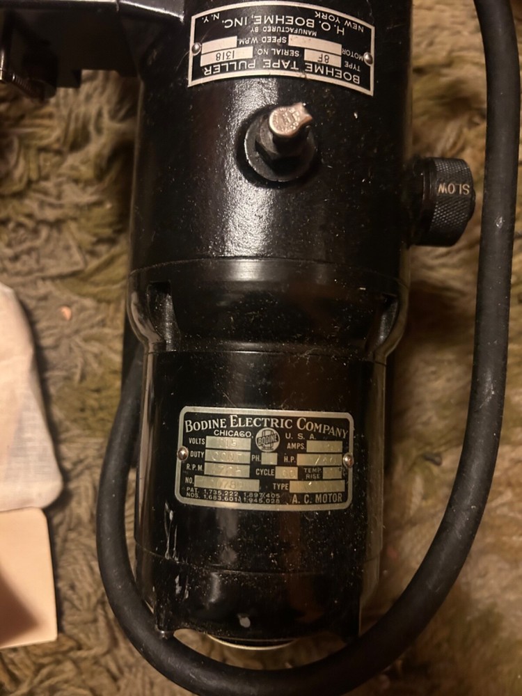 boehme tape puller- bodied electric company