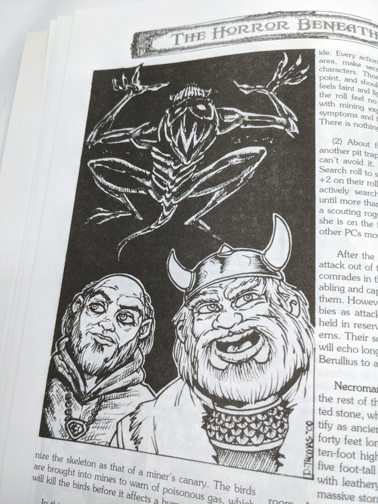 The Horror Beneath RPG D20 System Module Adventure Nightshift Games