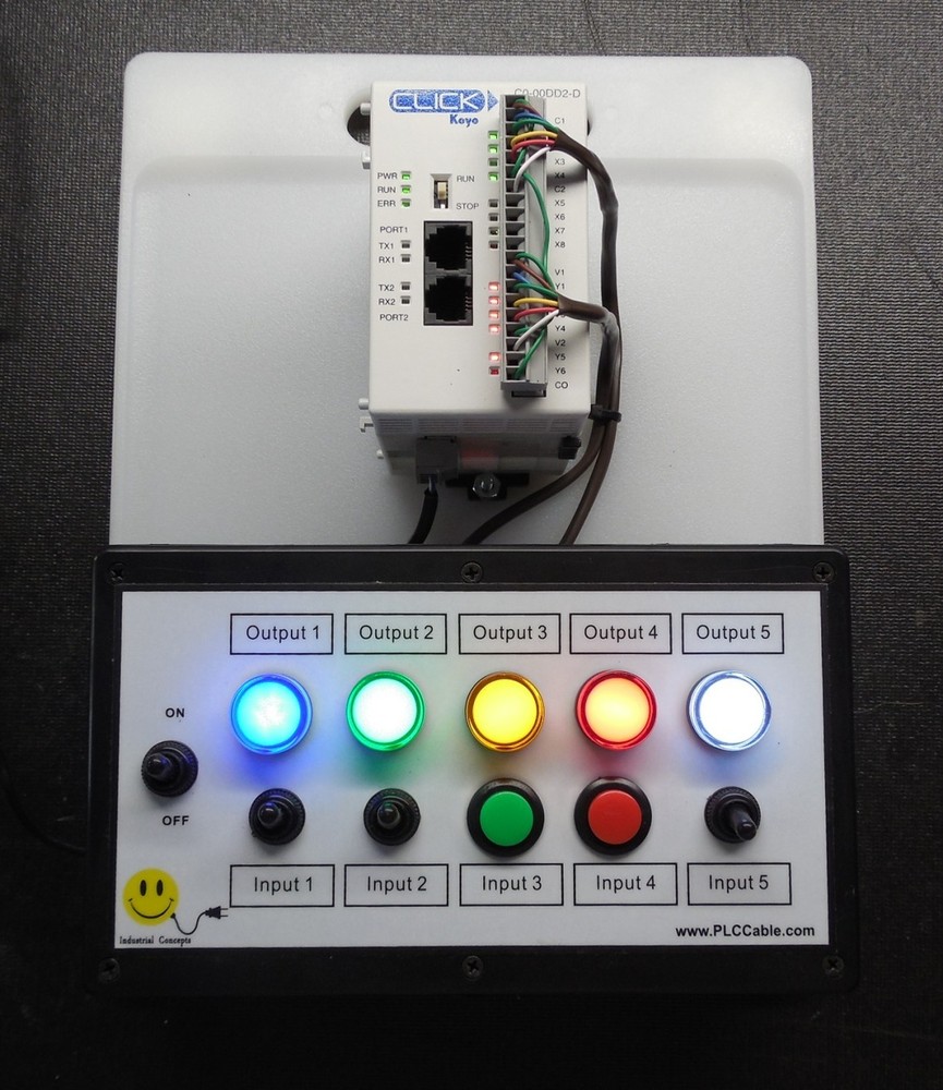 Automation Direct PLC Trainer - Click (Koyo) Training