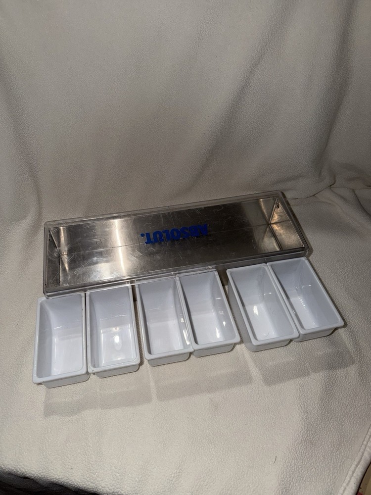 Absolut Vodka Brand Bar Condiment Holder