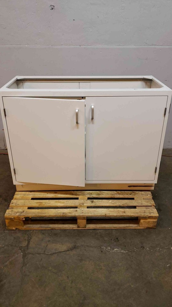 48" White Duralab Casework W/ 2 Doors(100795)