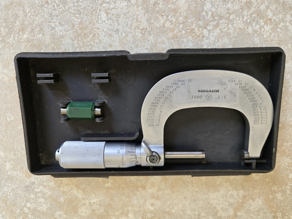 Mitutoyo 1-2 In. Micrometer