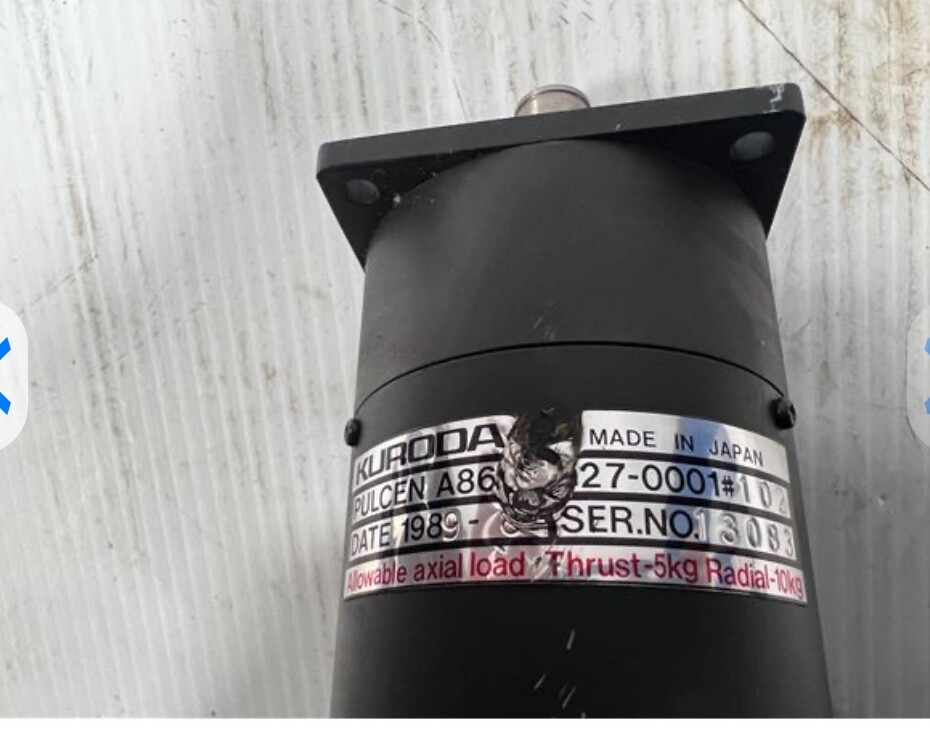 Kuroda spindle encoder Kuroda A86L-0027-0001 #102