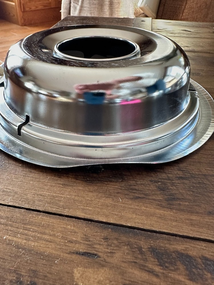 NOS 7-PACK LOT Vintage Electric Range Reflector Pans