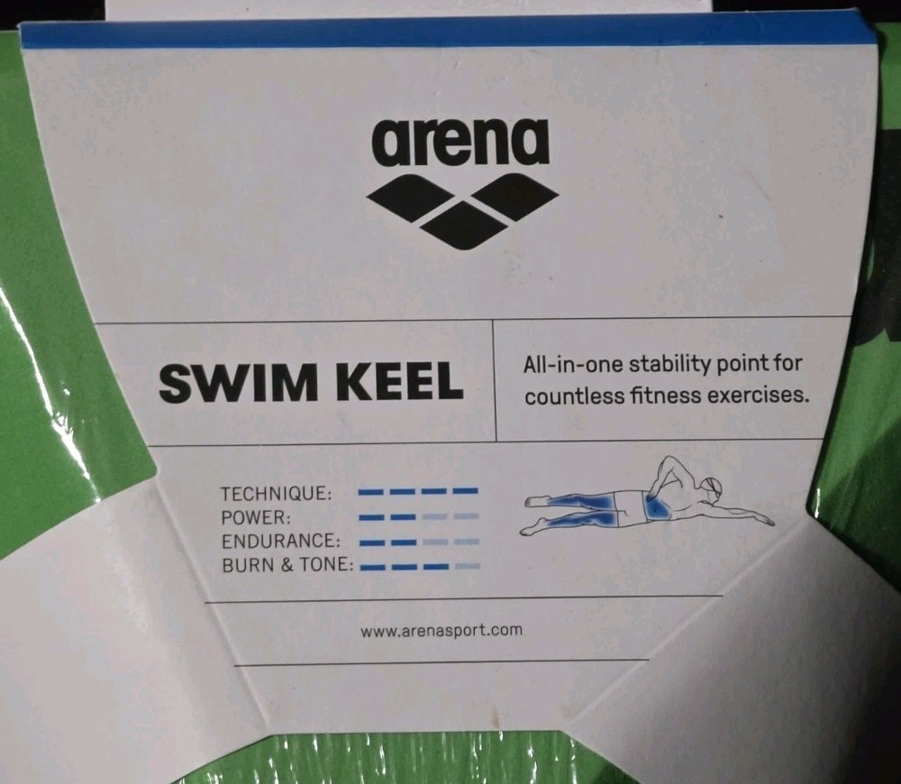 Arena Swim Keel Multipurpose Training Tool Kickboard Pullbuoy *NEW W/ TAGS*