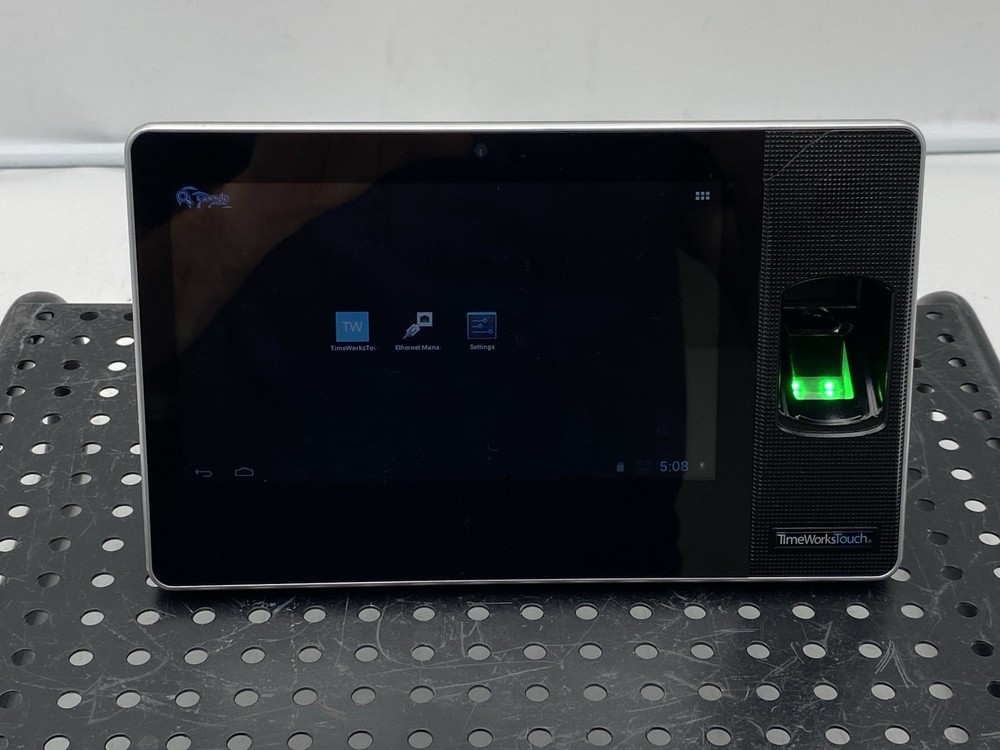 TimeWorks Touch Clock Biometric Fingerprint Android Timeclock