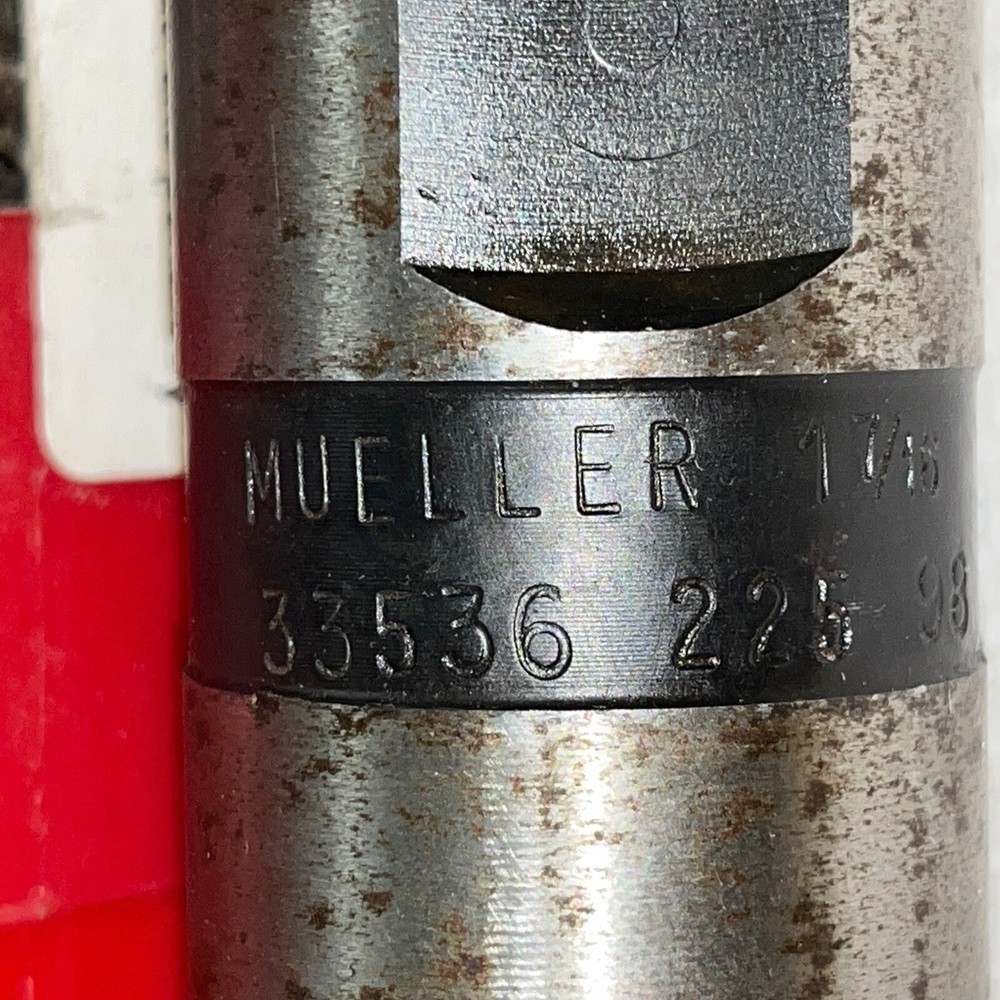Mueller Tapping Drilling Machine Bit 1-7/16" 33536 Nos