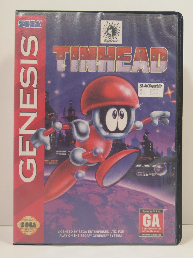 Tinhead Case (SEGA Genesis) Authentic BOX ONLY