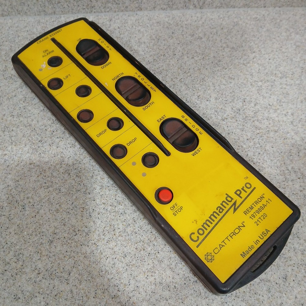 Remtron 21T20 Command Pro Crane Remote.Tested In Great Workong Condition