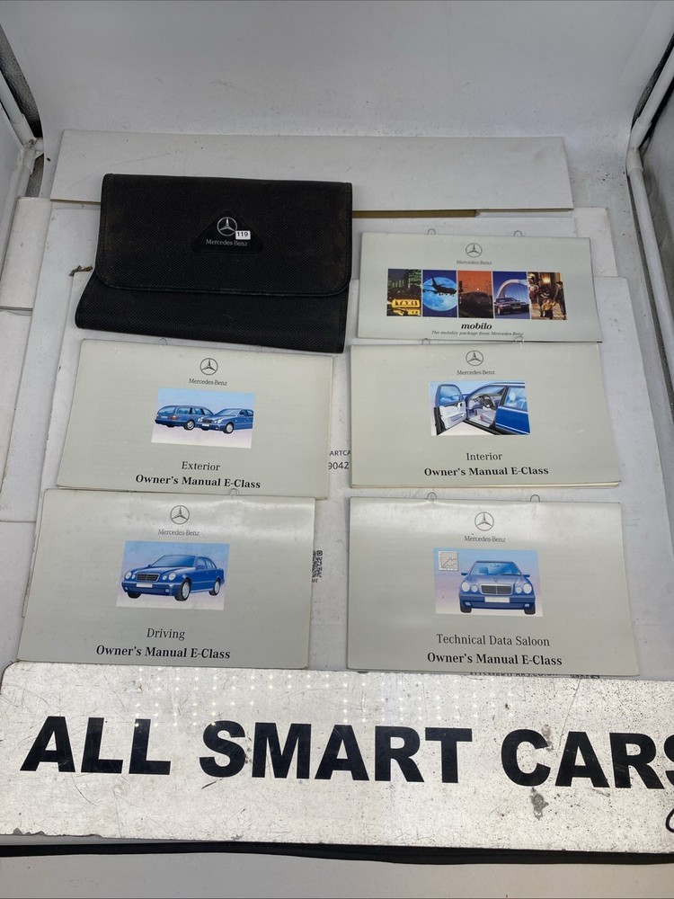 MERCEDES E CLASS OWNERS MANUAL BOOK PACK