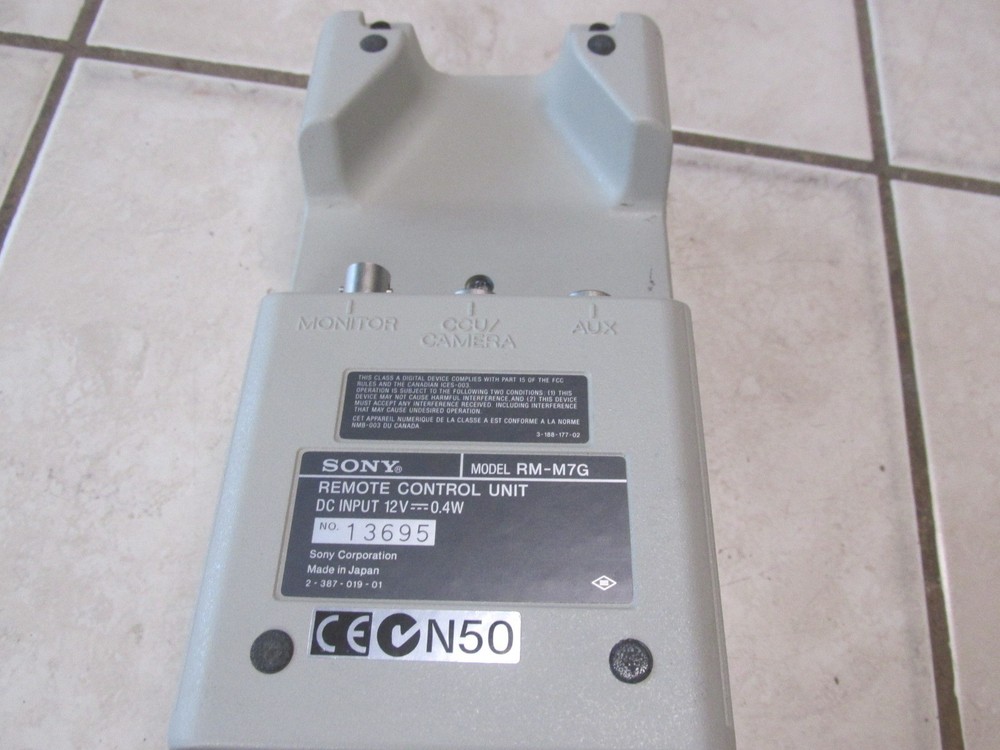 SONY RM-M7G Remote Control Unit