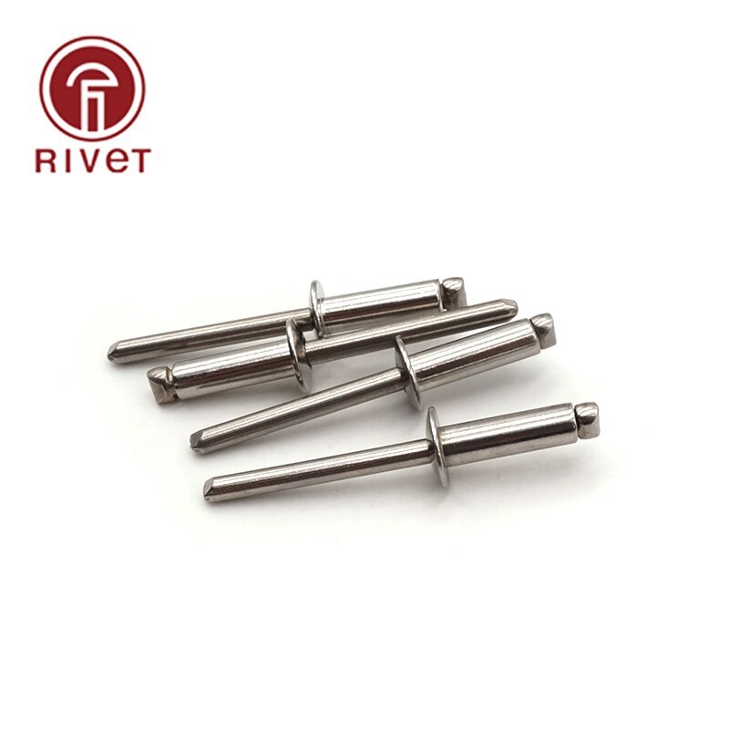 Stainless Steel Blind Rivet Round Head Open Type Csk Head Pop Rivet Multi Size