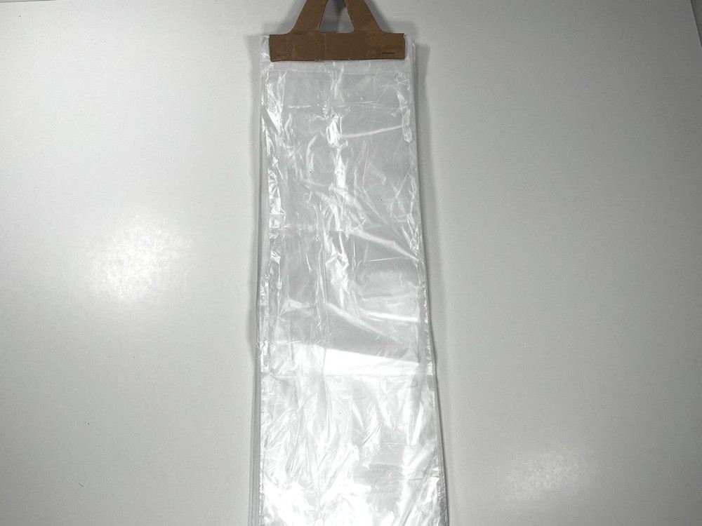100 pack Newspaper Bags 5.5" x 19” Clear