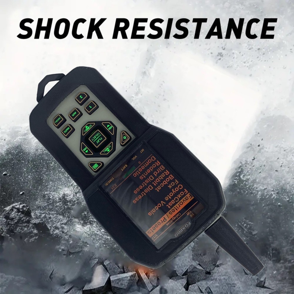 FoxPro Model Tx 1000 Remote Case, Screen Protector & Drop/Shock Resistance Safe