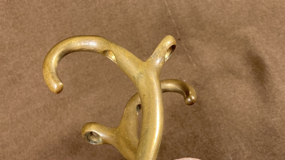 Pair Antique Pullman ? Train Railroad Car Coat Hooks Shelf Bookcase ? Victorian