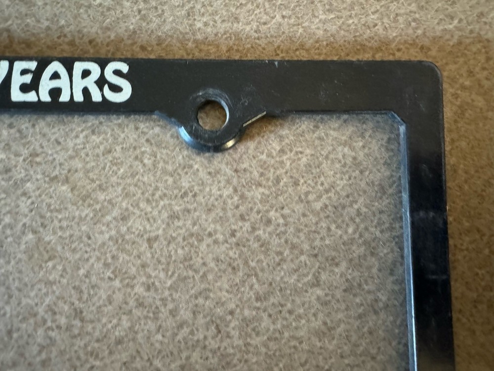 Grateful Dead license Plate Frame ‘Dead For 25 Years’