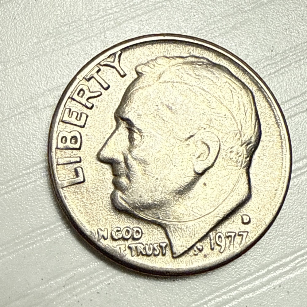 1977 ROOSEVELT DIME RARE ERRORS LOOK FOR YOUR SELF MULTIPLE ERRORS