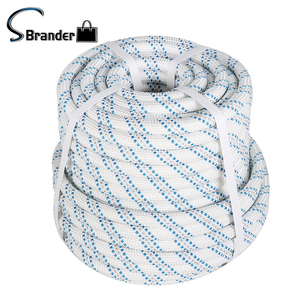 Double Braid 5/8" x 150' Nylon Polyester Arborist Bull Rope Pulling Rigging Line