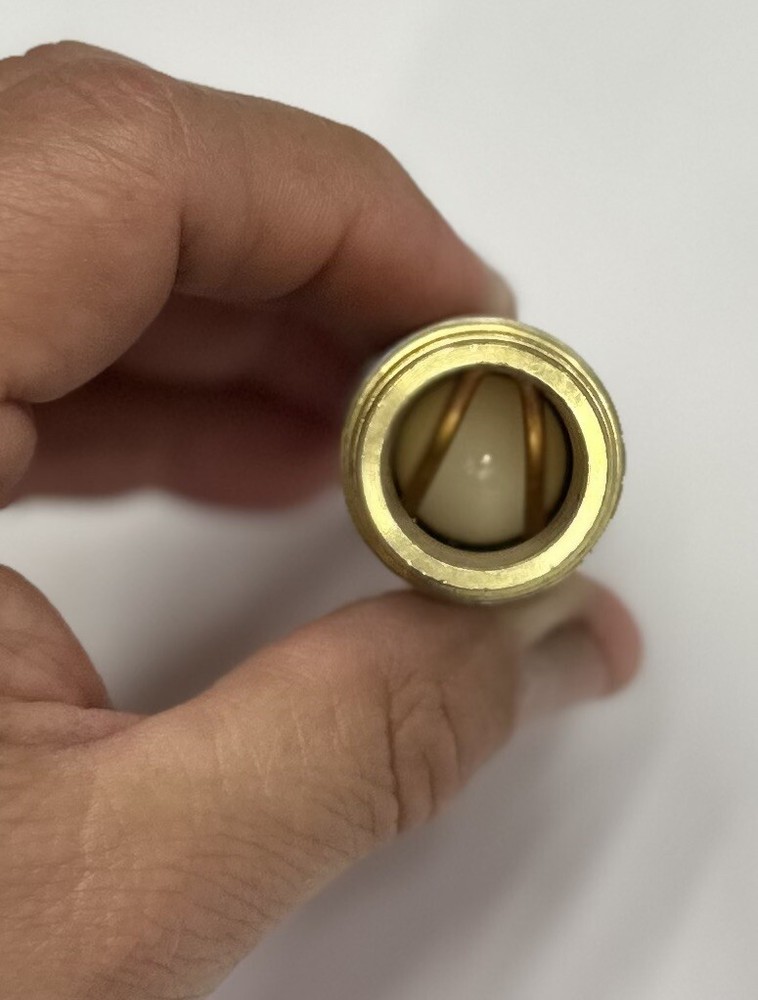 3/4” Check Valve Brass Barbed