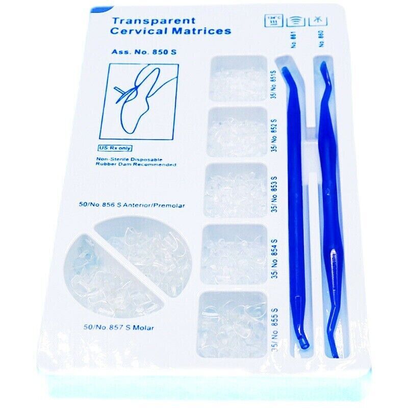 Dental Transparent Cervical Matrices Composite Veneer Gingival Retractor Matrix