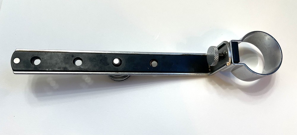 Clamp-On Flash Bracket for Handle Flash + 1/4" Camera Mount Screw Vintage