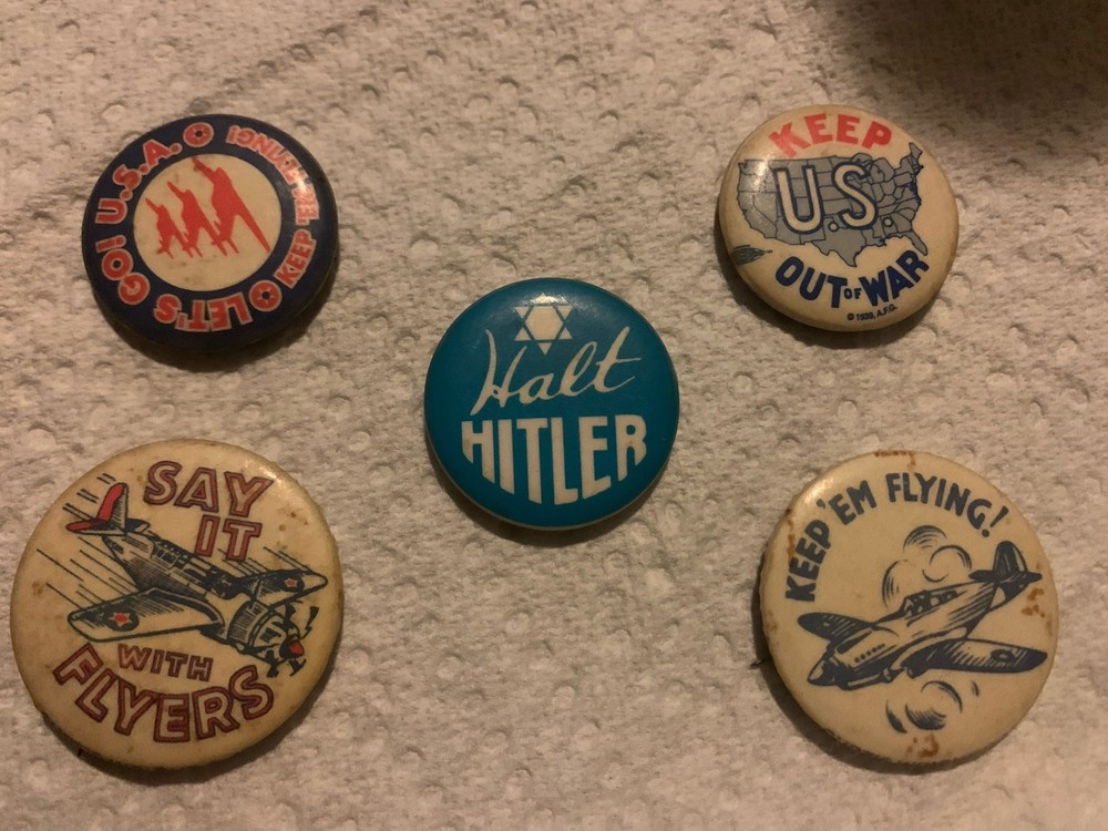 Ww2 American Home front Pins
