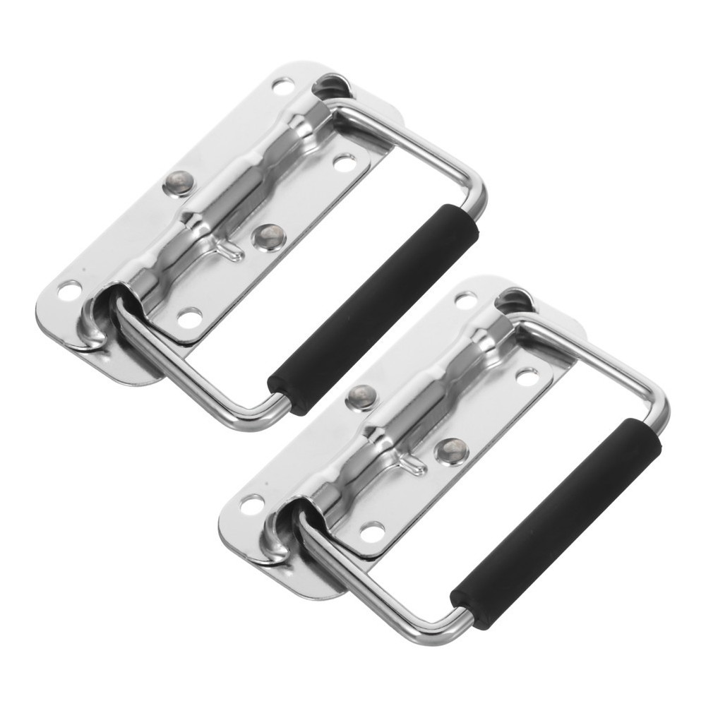 2 PCS Door Handle for Tool Box Aluminum Toolbox Cabinet Flight Case