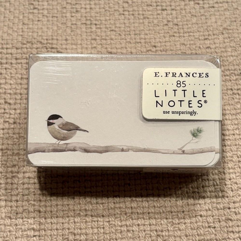 E. Frances - Chickadee Little Notes® - Bird Nature