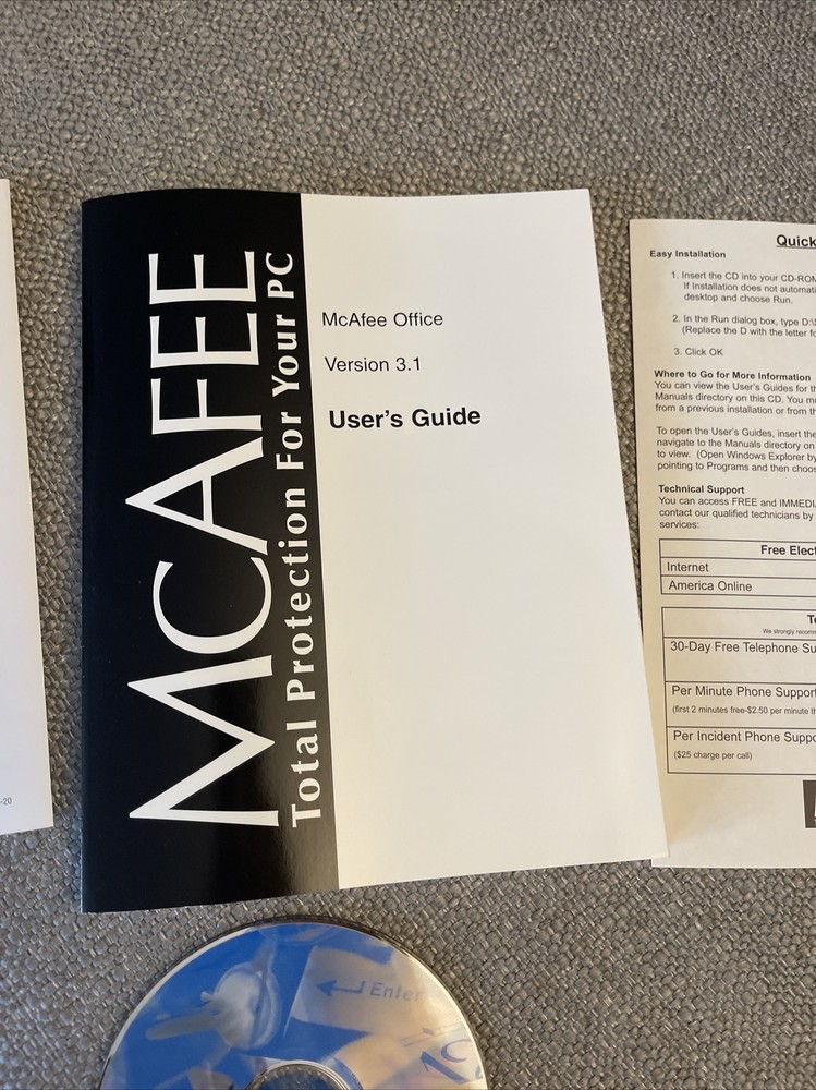 McAfee Office Windows ME 95 98