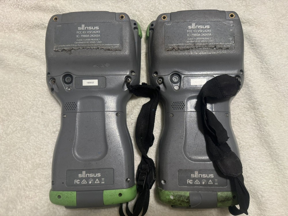 (LOT OF 2) Sensus FL6501 Field Logic Handheld Utility Meter Reader Device
