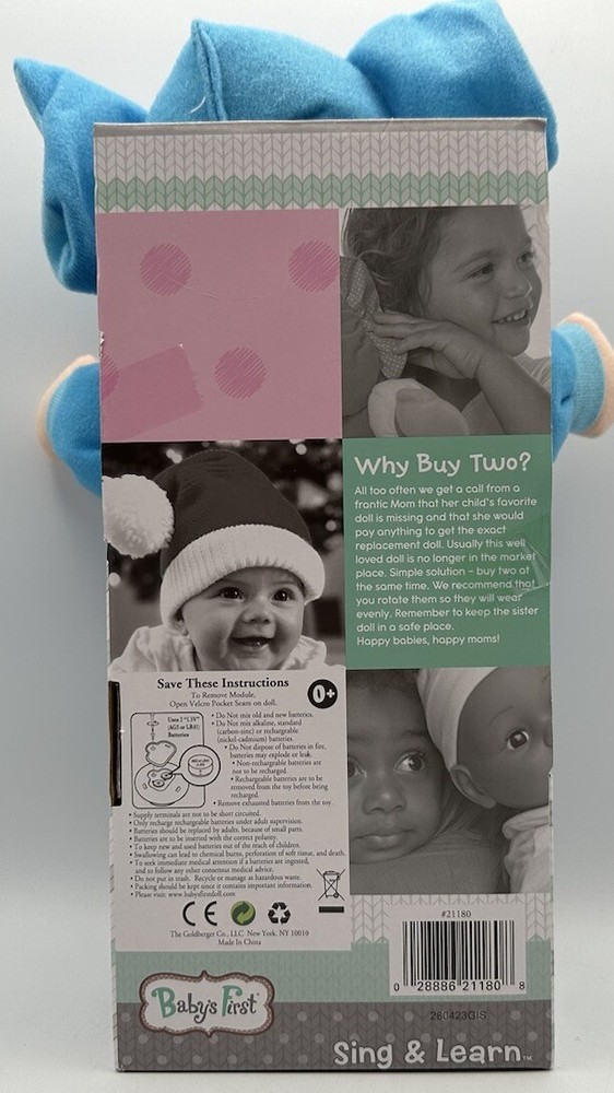 Baby’s First ABC Sing & Learn 123 Squeeze Tummy Brand New