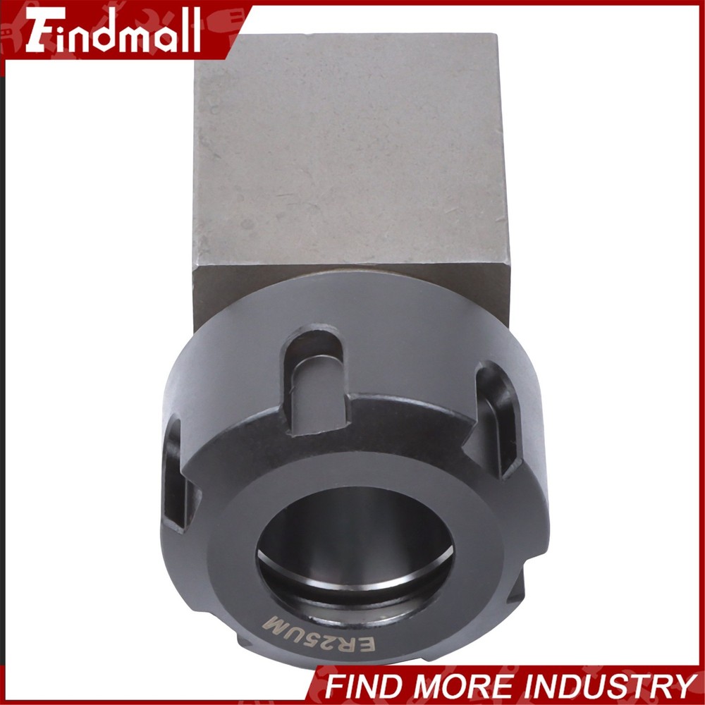 Findmall ER-25 Hex and Square Collet Block Set for Milling Machine Tooling