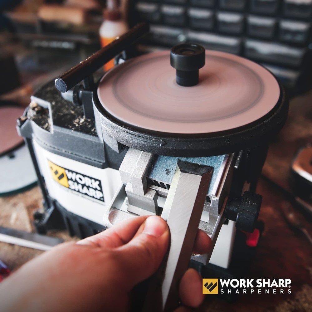 Work Sharp WSSA0002029 WS3000 Edge-Vision Wheel, Black