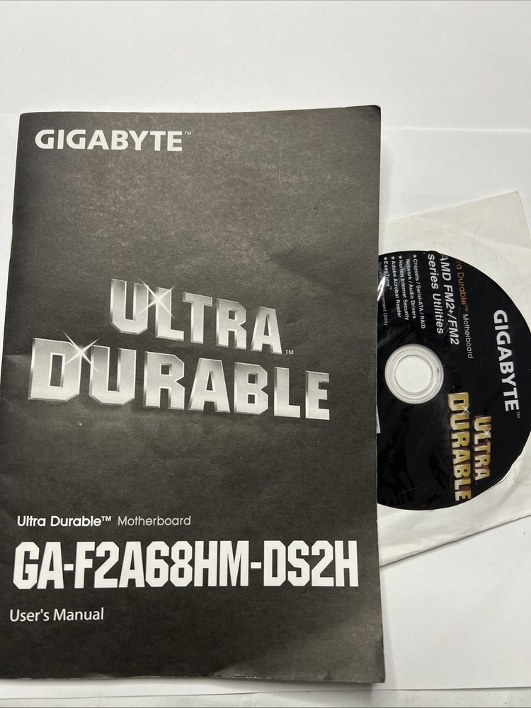 Gigabyte AMD FM2+/FM2 Series Motherboard Utilities Cd