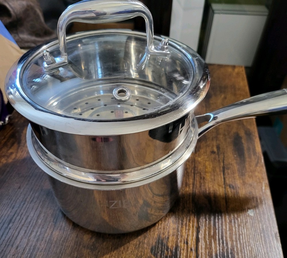 1.5 Quart Stailess Steel Pot Vegetable Steamer