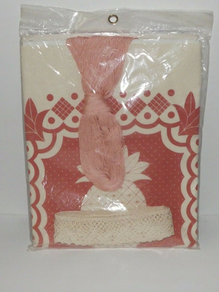 Charmin Chainstitching Kit # 35-32 Pineapple Pillow New In Package