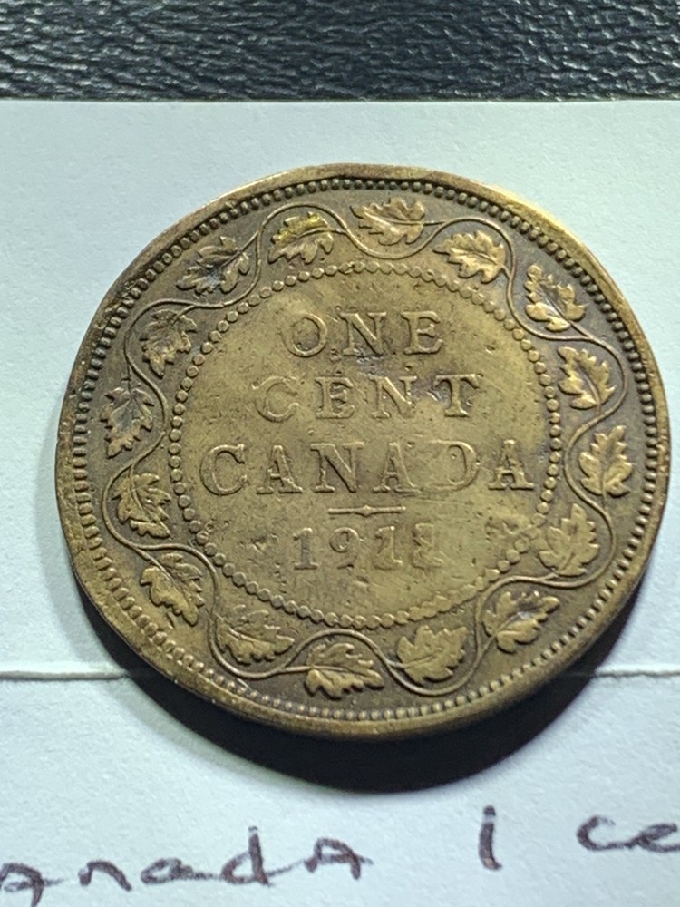 1918 Canada One Cent Large 1 (#1032)