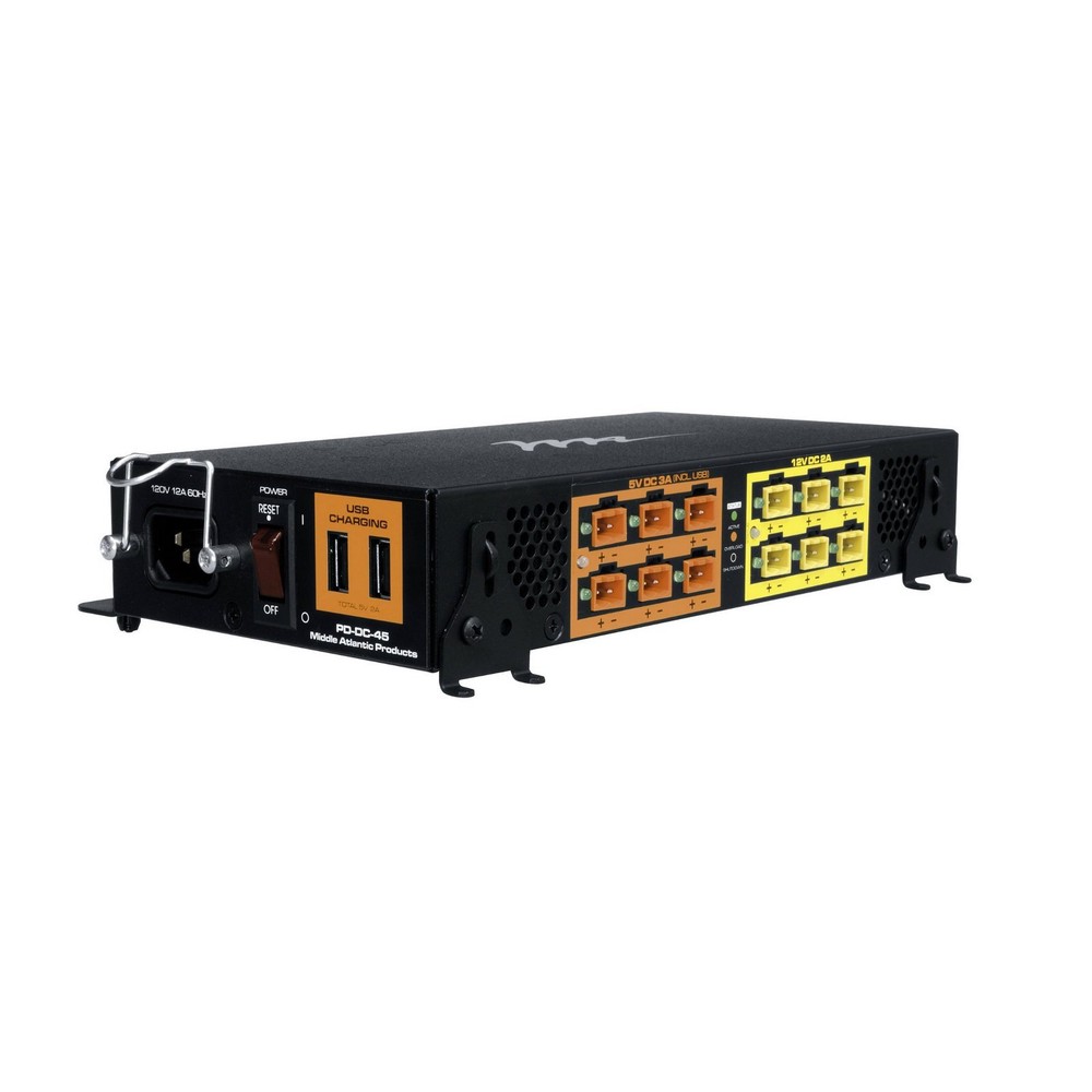 Middle Atlantic PD-DC-45 | 45 Watt Compact DC Power Distribution System